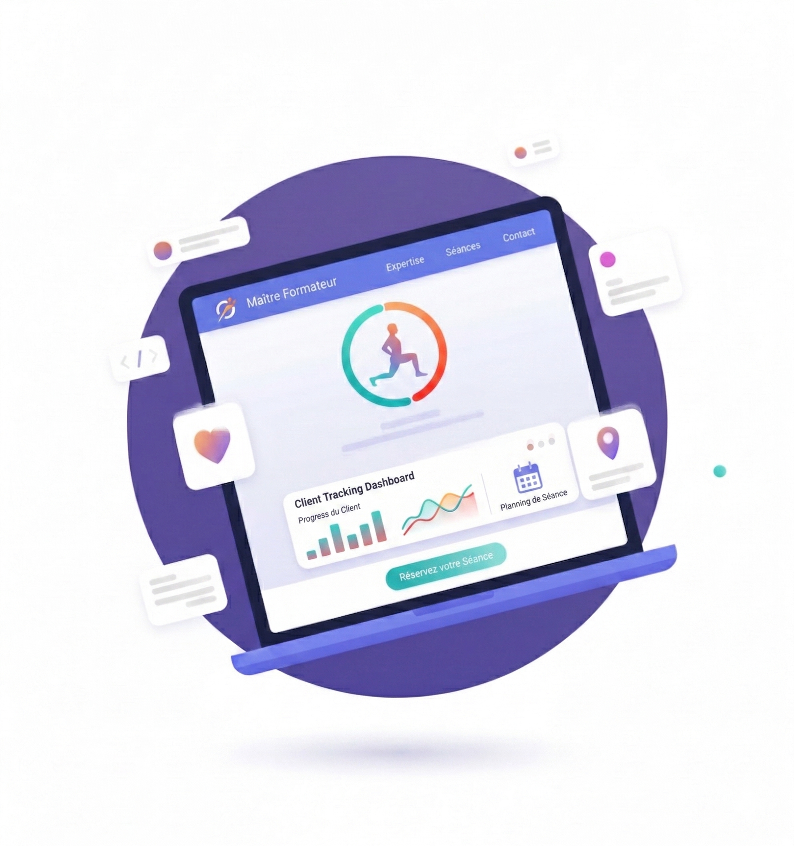 Pourquoi un site vitrine est devenu l&rsquo;outil n°1 des coachs sportifs en 2026